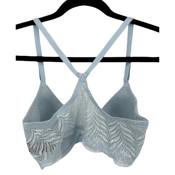 Natori Bra 728309 Lush Front Close Contour underwire blue size 32D - Picture 3 of 6